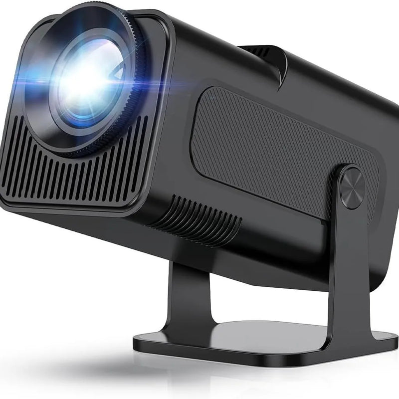 Mini projetor MOMAN HY320 720P HD, Wi-Fi + Bluetooth, keystone automático, portátil 150 ANSI para home theater até 100–130"