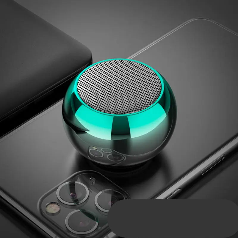 Mini Alto-falante Metálico Bluetooth 3W com Graves