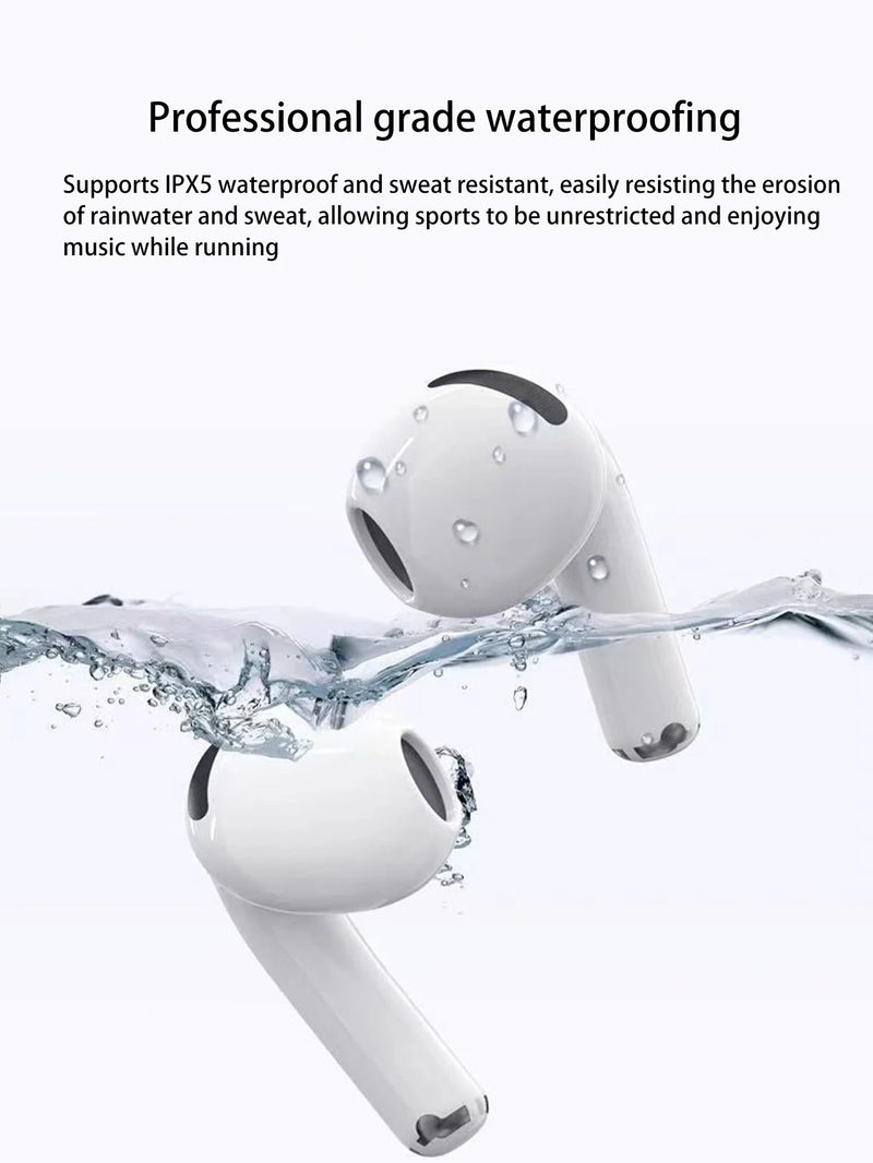 Air Pro TWS com ANC e modo transparência Bluetooth 5.3 armadura balanceada gestos touch Siri Android iPhone estojo compacto