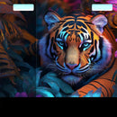 Projetor KaiAqua HT21 1080P (suporte), 260 ANSI, Android 11, Wi-Fi 5G, zoom 2.4×, rotação 180°, home theater portátil