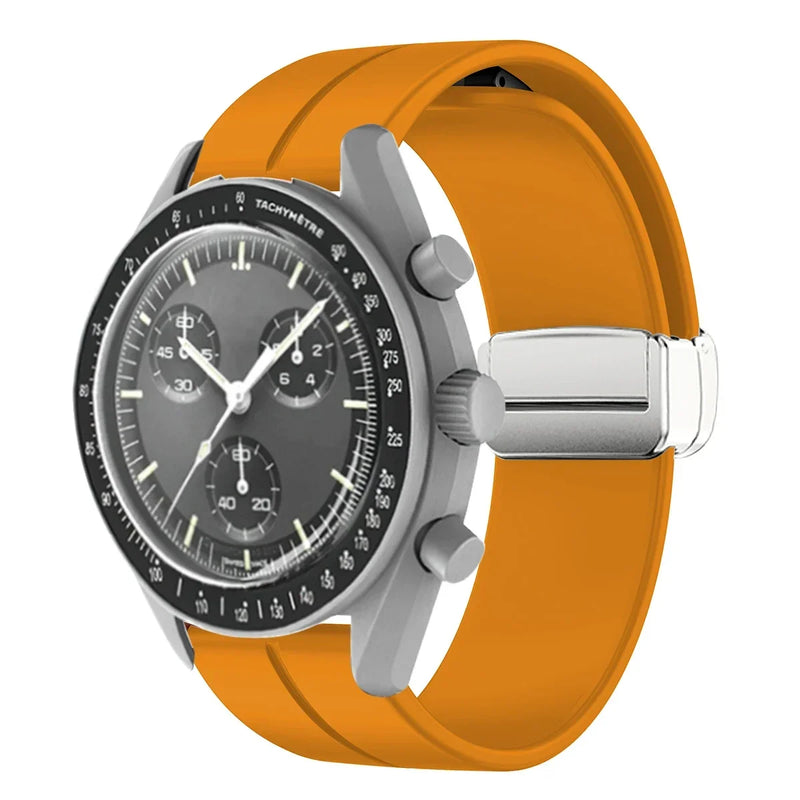 Pulseira Silicone Magnética Omega X Swatch MoonSwatch