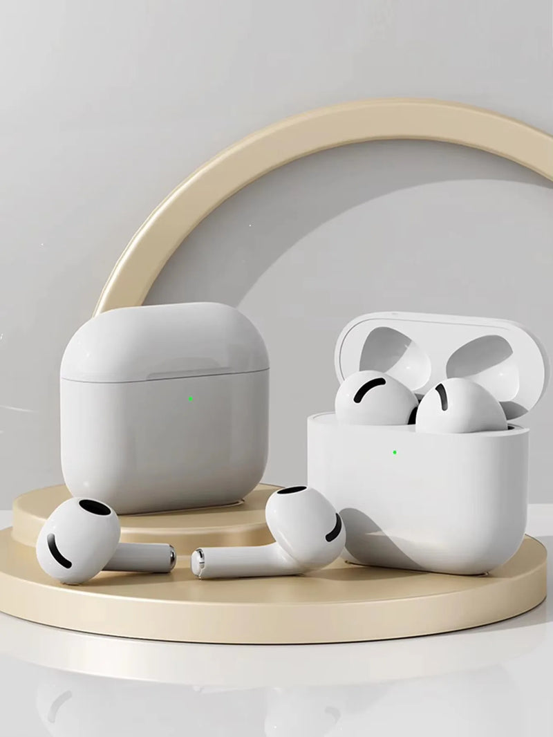 Air Pro TWS com ANC e modo transparência Bluetooth 5.3 armadura balanceada gestos touch Siri Android iPhone estojo compacto