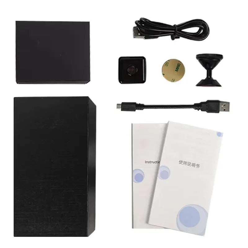 Câmera X6D Mini 1080p Wi-Fi com Gravação Remota