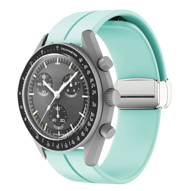 Pulseira Silicone Magnética Omega X Swatch MoonSwatch