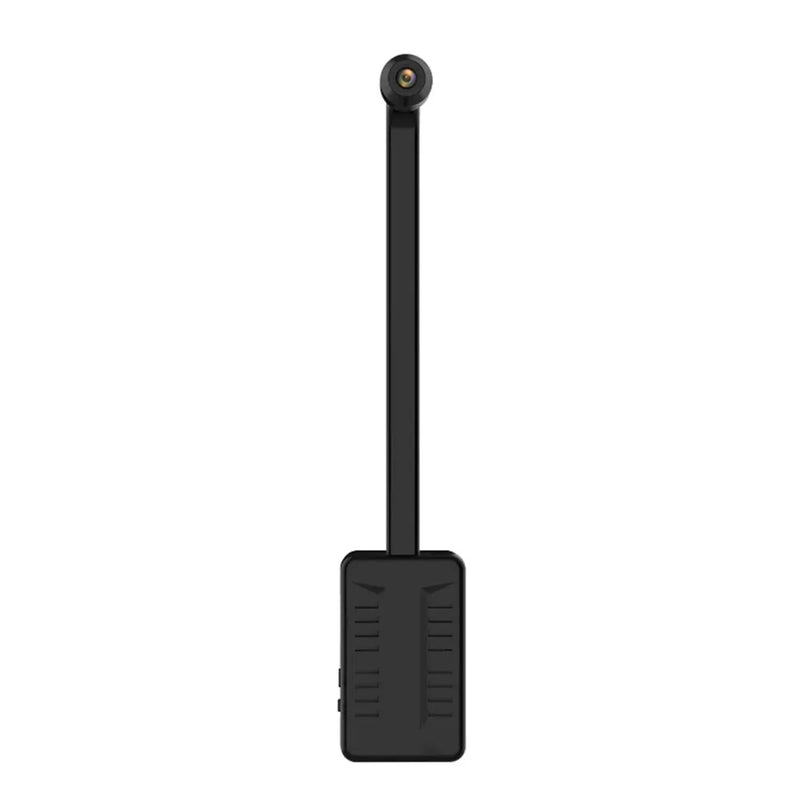 Mini câmera Wi-Fi 1080p com visão noturna detecção de movimento babá cam bateria 2100 mAh e suporte a cartão TF 32 GB