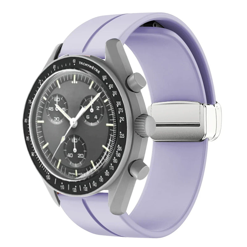 Pulseira Silicone Magnética Omega X Swatch MoonSwatch