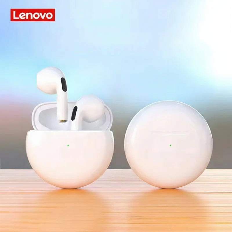Lenovo HT38 TWS mini Bluetooth 5.1 drivers 13 mm estéreo 9D case compacta microfone controles de volume leve para uso diário