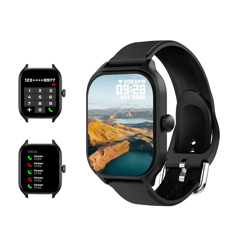 Smartwatch LAXASFIT H9 2.01” com Chamadas e Esportes