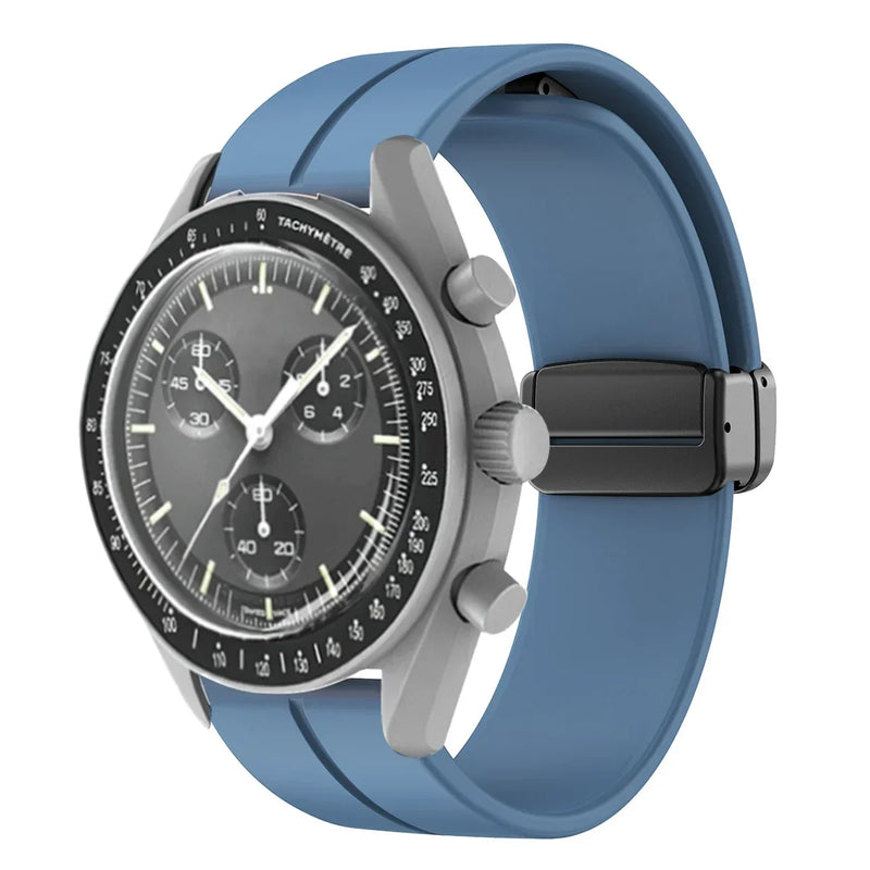 Pulseira Silicone Magnética Omega X Swatch MoonSwatch